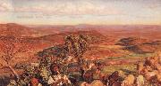 William Holman Hunt The Plain of Esdraelon from the Heights above Nazareth oil on canvas
